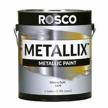 Rosco Metallix Paint 5479 Gilders Gold | Gallon