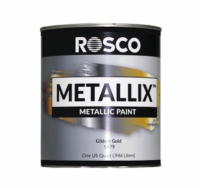 Rosco Metallix Paint 5479 Gilders Gold | Quart