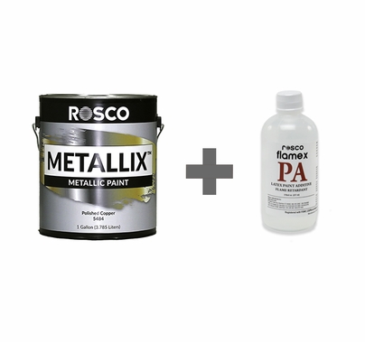 Rosco Metallix Paint 5480 Pyrite Gold | Gallon