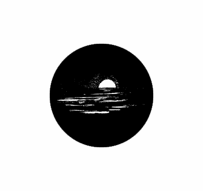 Rosco Midnight Sun 77853 Standard Steel Gobo