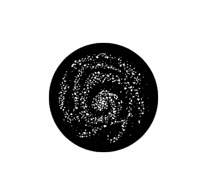 Rosco Nebula 77896 Standard Steel Gobo