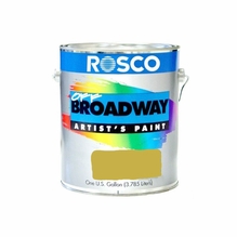 Rosco Off Broadway Bright Gold Metallic Paint Gallon 05383