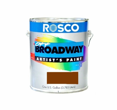 Rosco Off Broadway Burnt Sienna Paint Gallon 05356