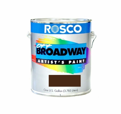 Rosco Off Broadway Burnt Umber Paint Gallon 5354