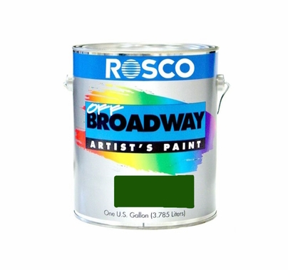Rosco Off Broadway Chrome Oxide Green Paint Gallon 05365