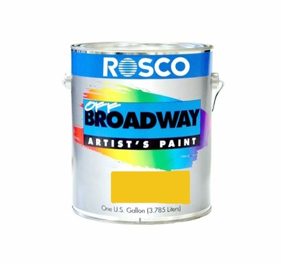 Rosco Off Broadway Golden Yellow Paint Gallon 05367