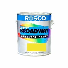 Rosco Off Broadway Lemon Yellow Paint Gallon 05366