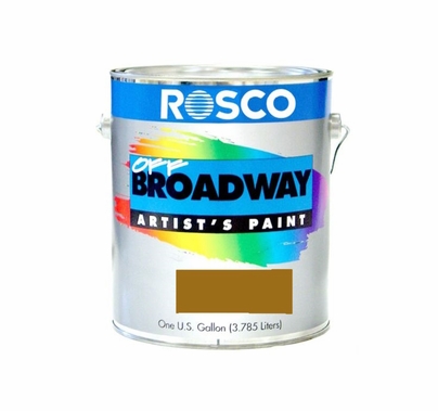 Rosco Off Broadway Raw Sienna Paint Gallon 5355