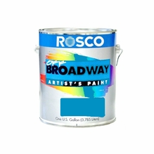 Rosco Off Broadway Sky Blue Paint Gallon 05372
