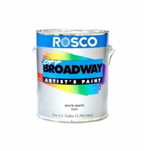 Rosco Off Broadway White White Paint Gallon 5351