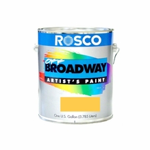 Rosco Off Broadway Yellow Ochre Paint Gallon 5353