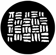 Rosco Pavers 78206 Standard Steel Gobo