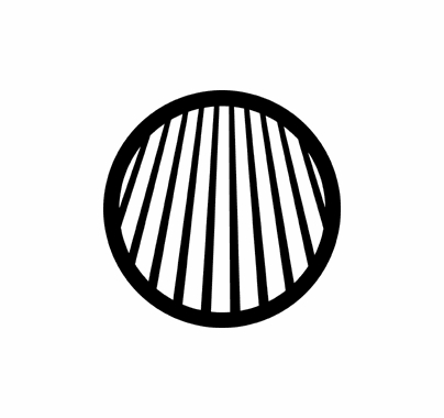 Rosco Perspective Lines 78046 Standard Steel Gobo