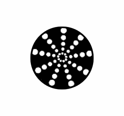 Rosco Radial Circles 79702 Standard Steel Gobo