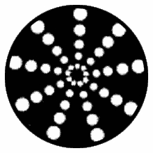 Rosco Radial Circles 79702 Standard Steel Gobo