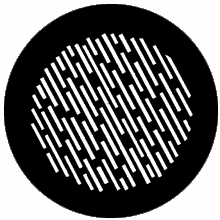 Rosco Rain A 77012 Standard Steel Gobo