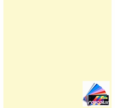 Rosco Roscolux 07 Pale Yellow Lighting Gel 20"x24"