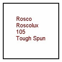 Rosco Roscolux 105 Tough Spun Diffusion Gel Filter Sheet 20"x24"