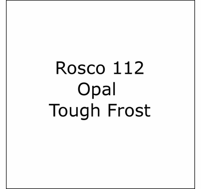 Rosco Roscolux  112 Opal Tough Frost Diffusion  Lighting Gel Filter