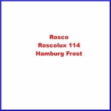 Rosco Roscolux 114 Hamburg Frost Diffusion Gel Sheet 20"x24"