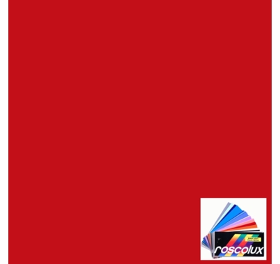 Rosco Roscolux 120 Red Diffusion Gel Filter Sheet 20"x24"