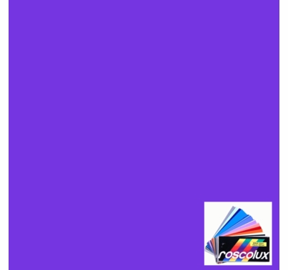 Rosco Roscolux 125 Blue Cyc Silk Gel Filter Sheet