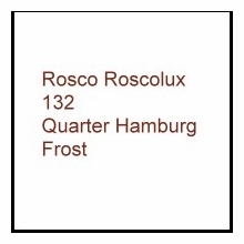 Rosco Roscolux 132 Quarter Hamburg Frost Gel Filter Sheet