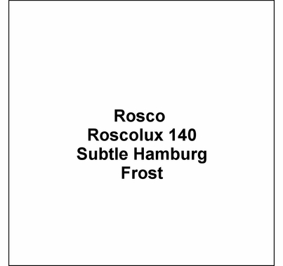 Rosco Roscolux 140 Subtle Hamburg Frost Lighting Gel 20"x24"