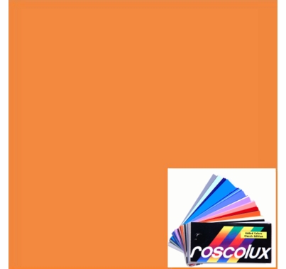 Rosco Roscolux 17 Light Flame Gel Filter Sheet