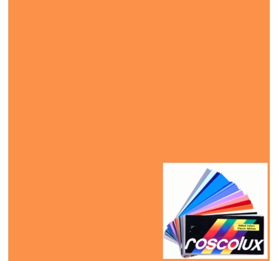 Rosco Roscolux 18 Flame Gel Filter Sheet