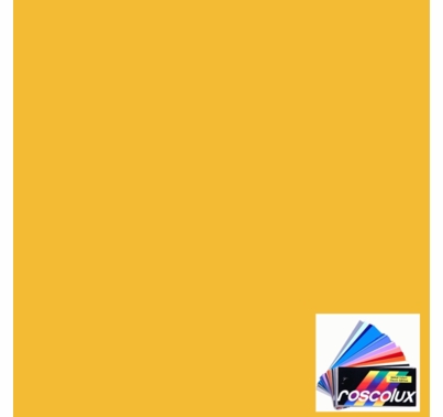 Rosco Roscolux 313 Light Relief Yellow  Gel Filter Sheet