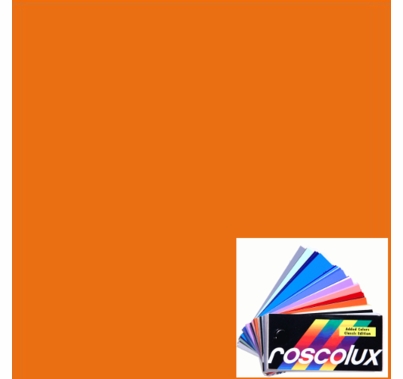 Rosco Roscolux 321 Soft Golden Amber Gel Filter Sheet