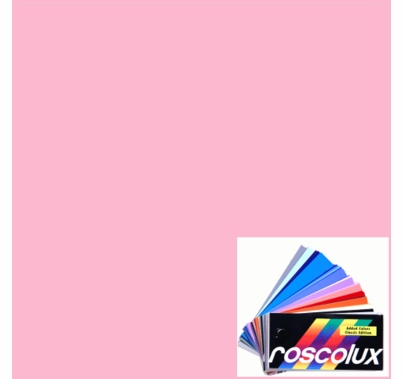 Rosco Roscolux 33 No Color Pink Gel Filter Roll 24"x25ft