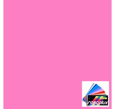 Rosco Roscolux 336 Billington Pink Gel Filter Sheet