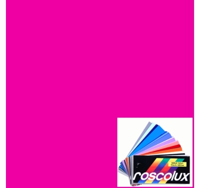 Rosco Roscolux 343 Neon Pink Gel Filter Sheet