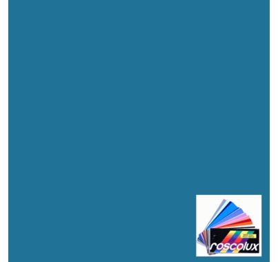 Rosco Roscolux 376 Bermuda Blue Gel Filter Sheet
