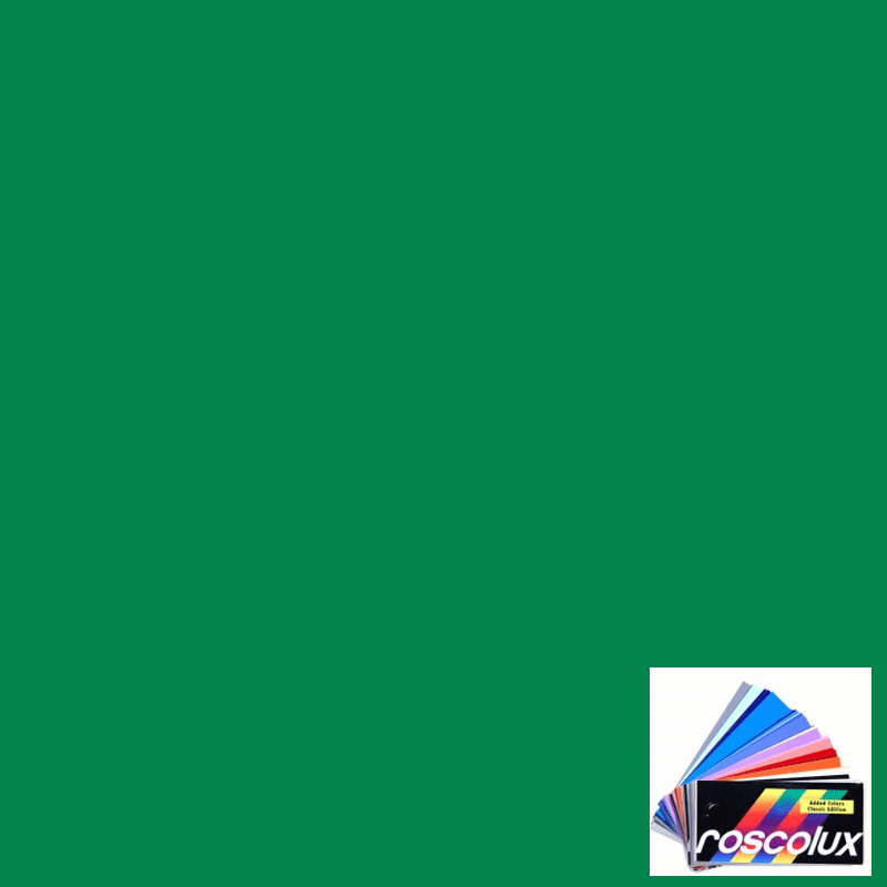 Rosco Roscolux 393 Emerald Green Lighting Gel Filter Sheet Rosco