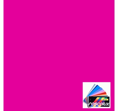 Rosco Roscolux 43 Deep Pink Gel Filter Sheet