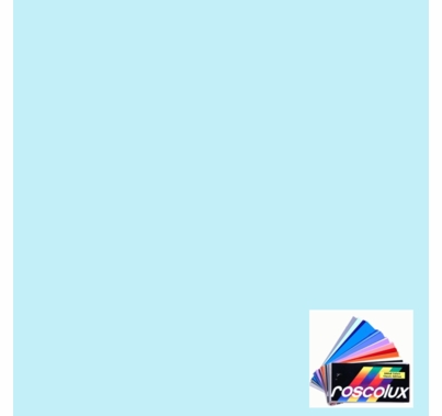K/S スロウカラー Rosco Roscolux 61 Mist Blue Lighting Gel Filter Sheet 20