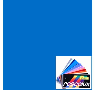 Rosco Roscolux 69 Brilliant Blue Gel Filter Sheet