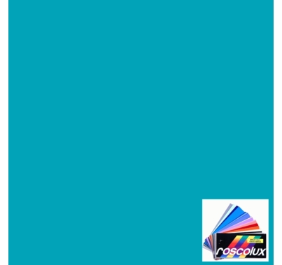 Rosco Roscolux 73 Peacock Blue Lighting Gel Filter Sheet 20"x24"