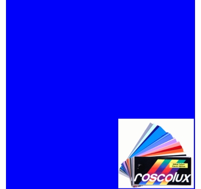 Rosco Roscolux 79 Bright Blue Lighting Gel Filer Sheet