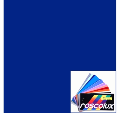 Rosco Roscolux 80 Primary Blue, 20" x 24" Gel Sheet