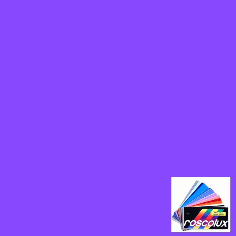 Rosco Roscolux CalColor 4960 Lavender 60 Lighting Gel Filter Sheet 24"x20" Roscolux CalColor