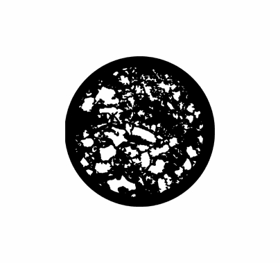 Rosco Scattered Light 78221 Standard Steel Gobo