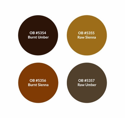 Rosco Scenic Sets Earth & Wood Paint Test Kit OB