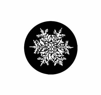 Rosco Snowflake Steel Gobo 77771