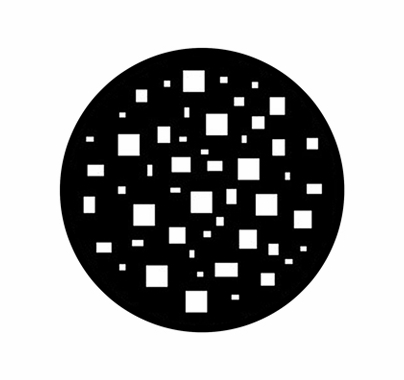 Rosco Squaretastic 78545 Standard Steel Gobo