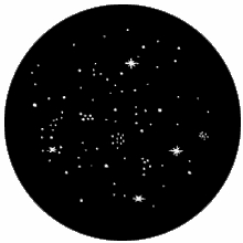 Rosco Star Cluster Steel Gobo 77514