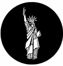 Rosco Statue of Liberty 77307 Standard Steel Gobo